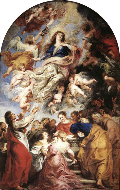 Assumption of the Virgin Mary Peter Paul Rubens